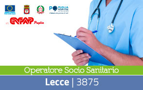 Operatore Socio Sanitario - 3875 Lecce